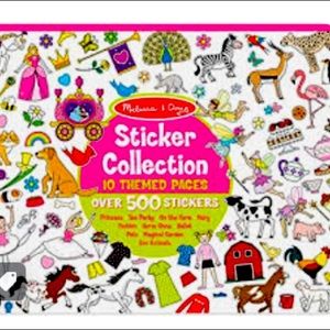 Melissa and Doug- Sticker Collection 10 themed pages with over 700 stickers